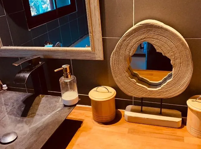 Hacienda De La Canopee Avec Piscine Chauffee Au Sel Bed & Breakfast Hourtin